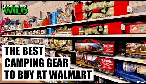 THE BEST CAMPING GEAR TO BUY AT WALMART