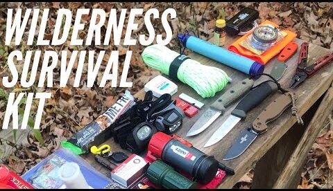 Wilderness Survival Kit: The Basics and Advanced Options (Fire, Shelter, Signal, Food and More)