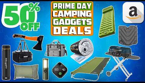 65 Amazon Prime Day Camping Gear Deals 2026 - Huge 50% Off