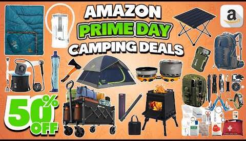 62 Amazon Prime Day Camping Gear Deals 2026 - Huge 50% Off!